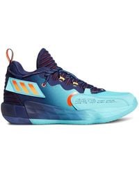 adidas - Dame 7 Extply "Dark/Pulse Aqua-Solar" Sneakers - Lyst