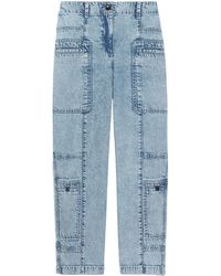 Proenza Schouler - High-rise Straight-leg Jeans - Lyst