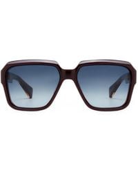 Jacques Marie Mage - Alfred Square-Frame Sunglasses - Lyst