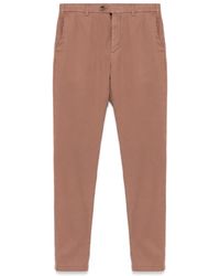 Canali - Twill Chinos - Lyst