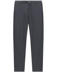 Samsøe & Samsøe - Zip-Up Straight-Leg Trousers - Lyst