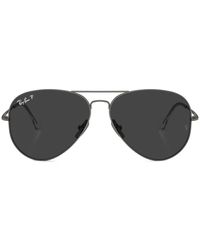 Ray-Ban - Getönte Pilotenbrille - Lyst