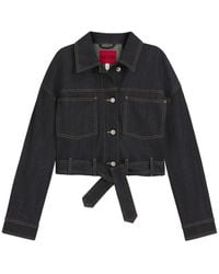 HUGO - Seam Denim Jacket - Lyst