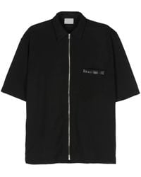 VTMNTS - Raised Logo-Detail Short-Sleeve Shirt - Lyst
