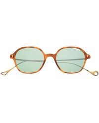 Eyepetizer - Tortoiseshell-Effect Round-Frame Sunglasses - Lyst