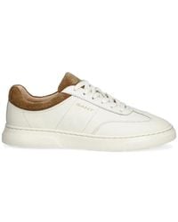 GANT - Suede-Trim Sneakers - Lyst