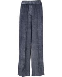 Peserico - Pantalon En Velours Côtelé À Taille Élastique - Lyst