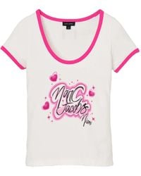 Marc Jacobs - The City Heart-Print T-Shirt - Lyst