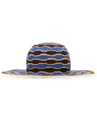 Fendi - Logo-Patch Crochet Hat - Lyst