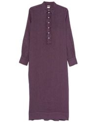 Massimo Alba - Nell Long-Sleeves Midi Dress - Lyst