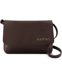 Marni - Crossbodytas Met Geborduurd Logo - Lyst