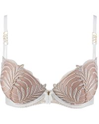 Aubade - Hypnolove Embroidered Push-Up Bra - Lyst