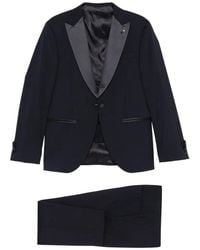 Manuel Ritz - Peak-Lapels Suit - Lyst
