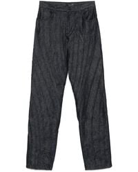 Mugler - Seam-Detail Jeans - Lyst