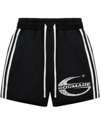 GODMADE - Bermudas Imperial Con Logo Estampado - Lyst