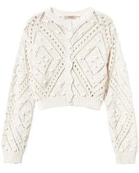 Twinset - Gehaakt Vest - Lyst