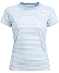 Rag & Bone - Slub Striped T-Shirt - Lyst