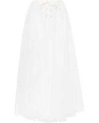Forte Forte - Chic Tulle Skirt With Jersey Coulotte - Lyst