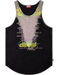 DIESEL - Remaster Capsule T-Shan Tank Top - Lyst