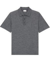 Saint Laurent - Cassandre Short-sleeve Polo Shirt - Lyst
