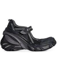 Balenciaga - Hydra Touch-Strap Mesh Mary Jane Sneakers - Lyst