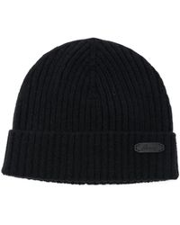 Brioni - Logo-Patch Beanie Hat - Lyst
