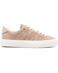 Moncler - Monaco M Suede Sneakers - Lyst