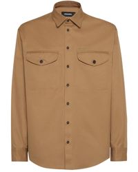 DSquared² - Utility Cotton Shirt - Lyst