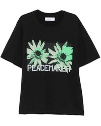Oamc Peacemaker - Graphic-Print T-Shirt - Lyst