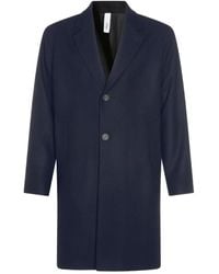Hevò - Button-Fastening Coat - Lyst