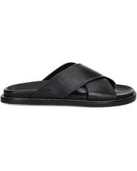 Paul & Shark - Leather Slides - Lyst