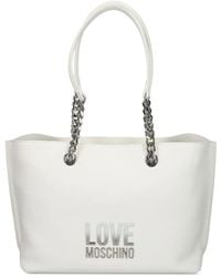 Love Moschino - Logo-Lettering Shoulder Bag - Lyst