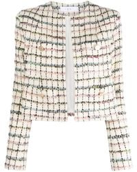 IRO - Cropped Tweed Jacket - Lyst
