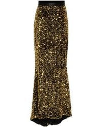 Styland - Maxi-Rok Met Pailletten - Lyst