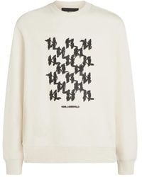 Karl Lagerfeld - モノグラム スウェットシャツ - Lyst