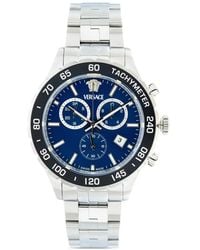 Versace - Hellenyium Chrono 43Mm Watch - Lyst