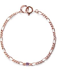 NORMA JEWELLERY - Amethyst Round-Cut Bracelet - Lyst