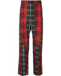 red tartan pants mens