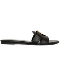 Gaelle Paris - Logo-Plaque Sandals - Lyst