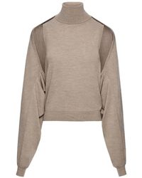 Magda Butrym - Fine-Knit Jumper - Lyst