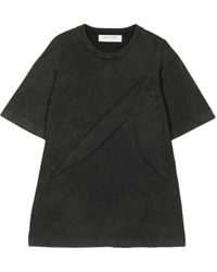 1017 ALYX 9SM - Intarsia-appliqué Cotton T-shirt - Lyst