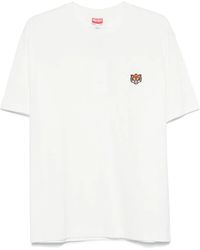 KENZO - T-Shirt Ricamata "Lucky Tiger" - Lyst