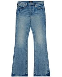 Purple Brand - Worn Flare Jeans - Lyst