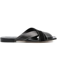 Tod's - Lace-Up Heeled Sandals - Lyst