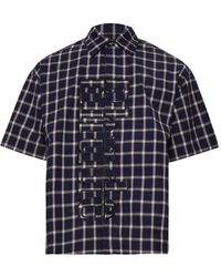 Rhude - Checked-Pattern Shirt - Lyst