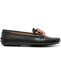 Tod's - Gommini Leather Driving Shoes - Lyst