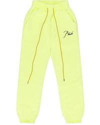 Rhude - Drawstring Terry Sweatpants - Lyst