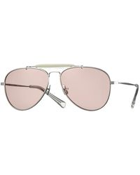 Eyevan 7285 - Astro Pilot-Frame Sunglasses - Lyst