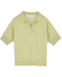 Skall Studio - Amethyst Merino Wool Polo Shirt - Lyst