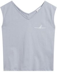 agnès b. - Kazi Monogram-Print Tank Top - Lyst